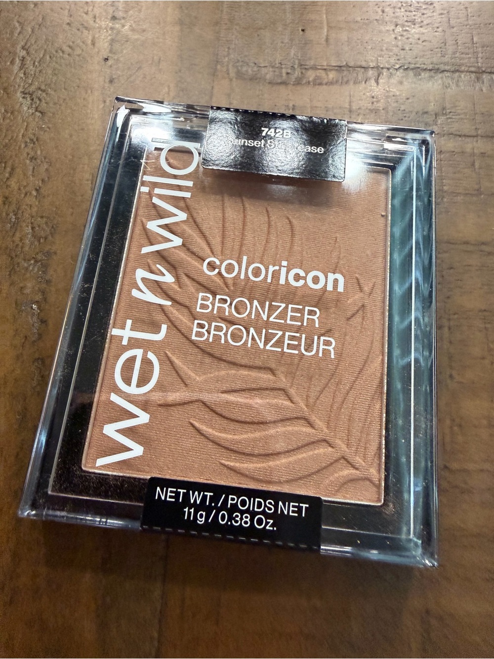 wet n wild Coloricon Bronzer Sunset Striptease matte vegan 742B 0.38oz